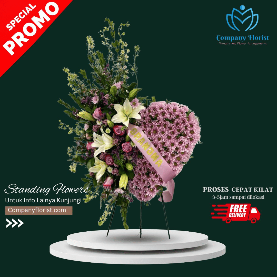 Standing Flowers Love Anniversary Cilincing