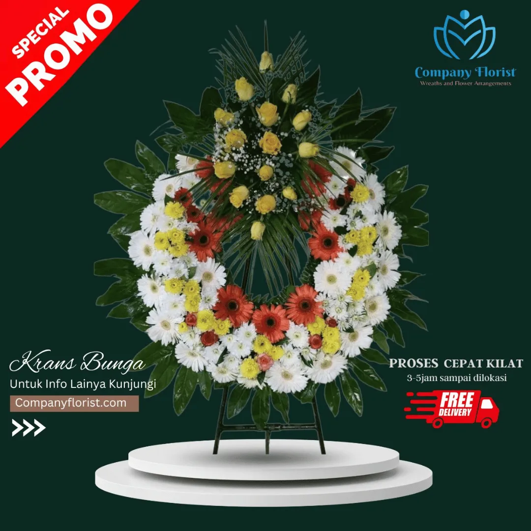 Produk Bunga Krans Duka Cita Jakarta Utara Express Delivery Jakarta Utara - Toko Bunga Jakarta Utara
