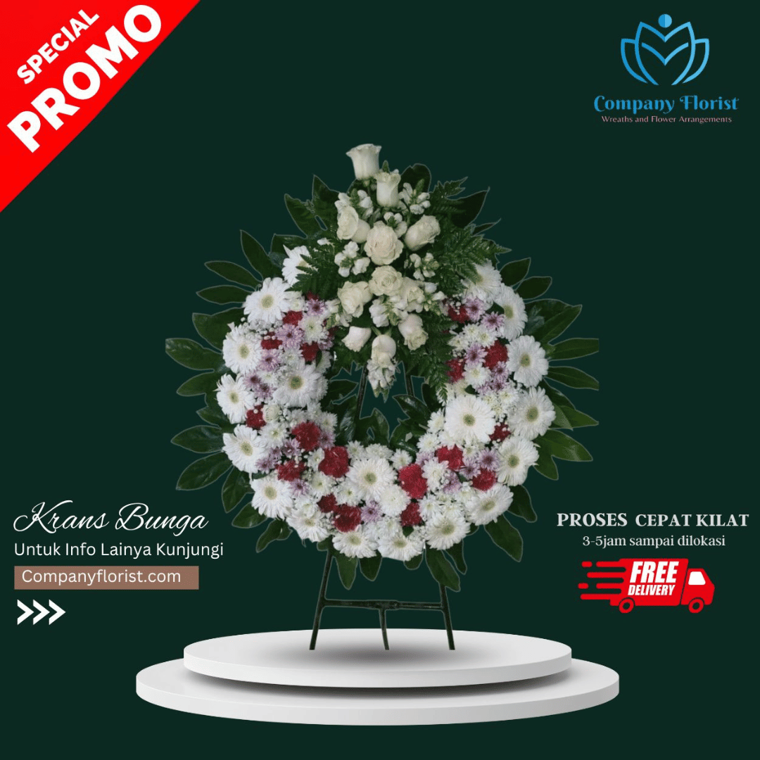 Bunga Krans Duka Cita Jakarta Utara Ekonomis & Rapi
