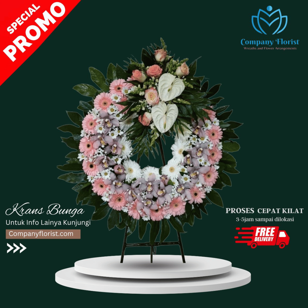 Bunga Krans Duka Cita Jakarta Utara Premium Series