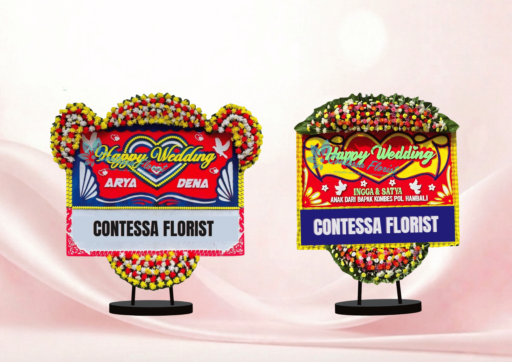 Bunga Papan Wedding Dekorasi Jakarta Utara