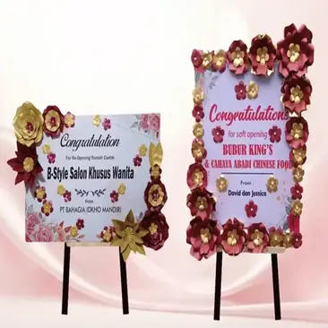 Bunga Papan Grand Opening Jakarta Utara