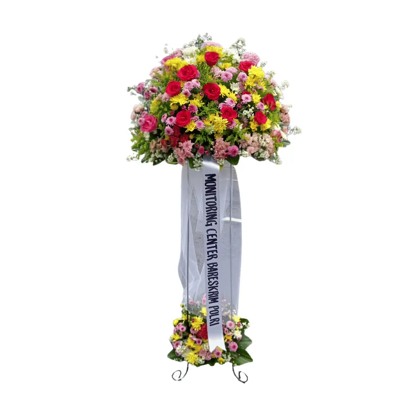 Produk Standing Flowers Grand Opening Double – Rangkaian Bunga Ucapan Selamat Mewah dan Elegan Jakarta Utara - Toko Bunga Jakarta Utara