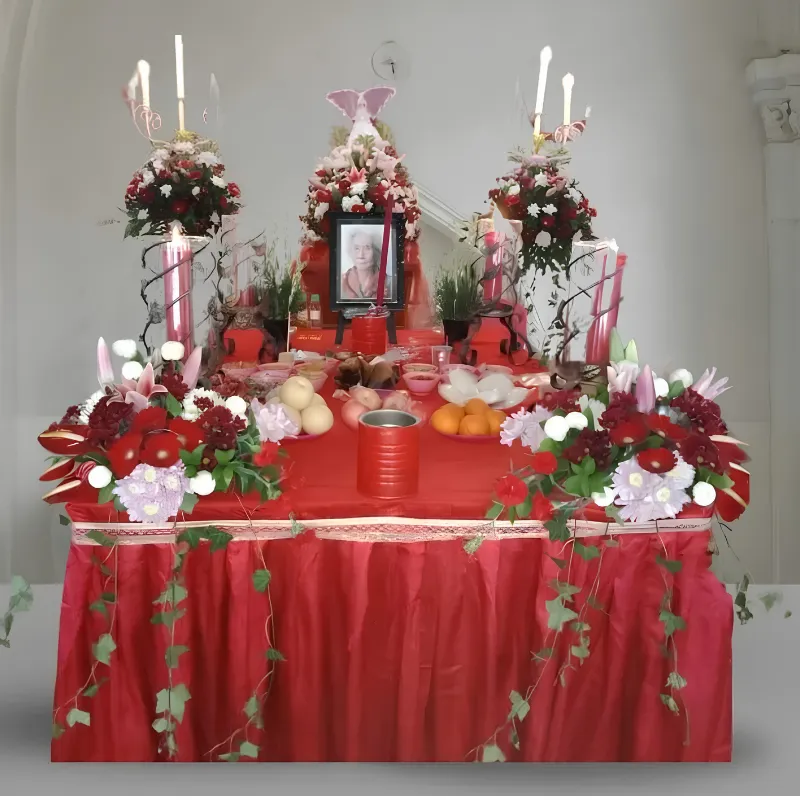 Paket Bunga Peti Mati Funeral Arrangement Deluxe