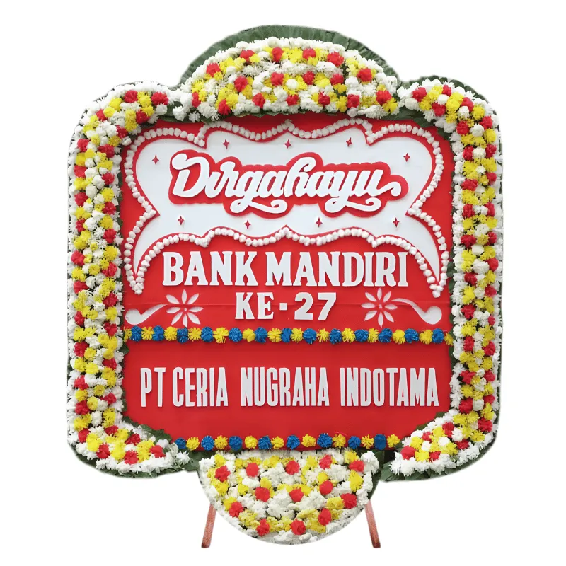 Bunga Papan Dirgahayu Perusahaan Premium Jakarta Utara