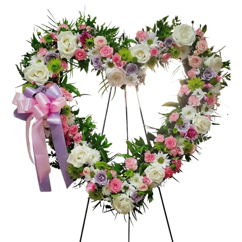 Bunga Krans Wedding Elegan untuk Ucapan Pernikahan Rating Bagus